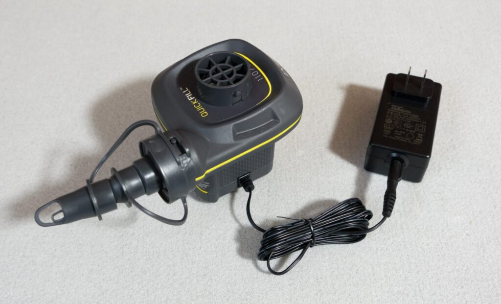 組み立て, INTEX, 電動空気入れ, ポンプ, AC100V, DC12V