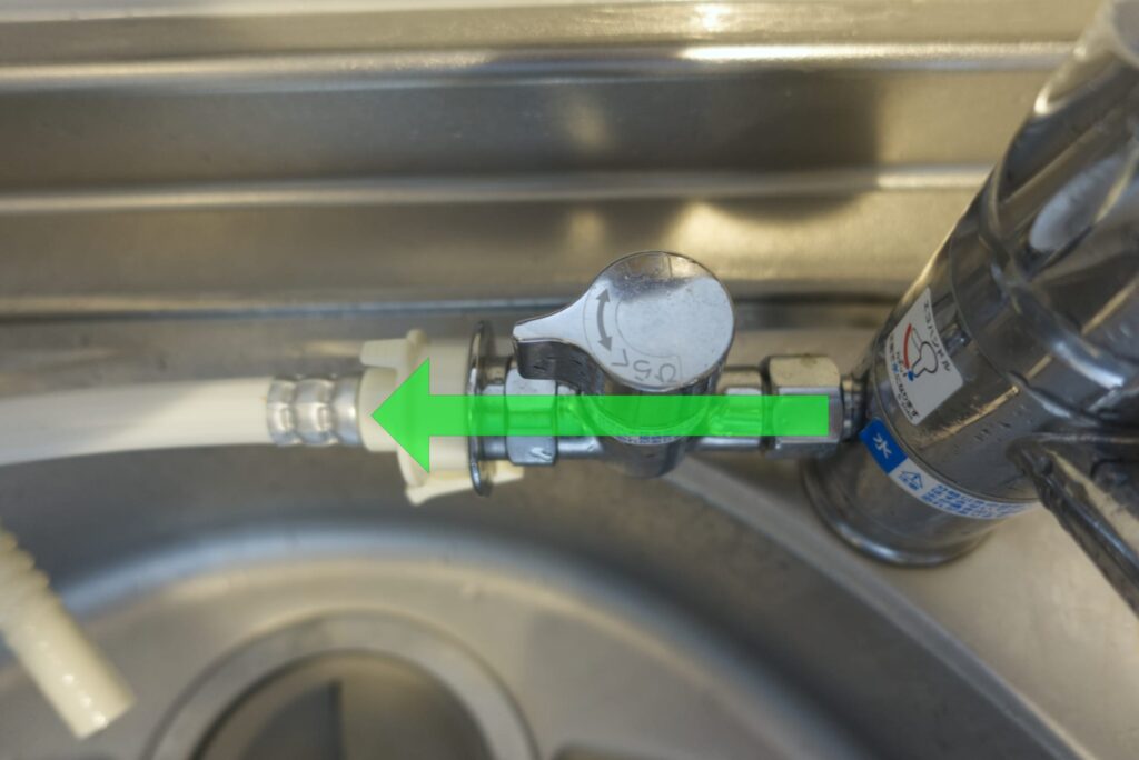 栓, 開く, パナソニック, 食器洗い乾燥機, NP-TH5