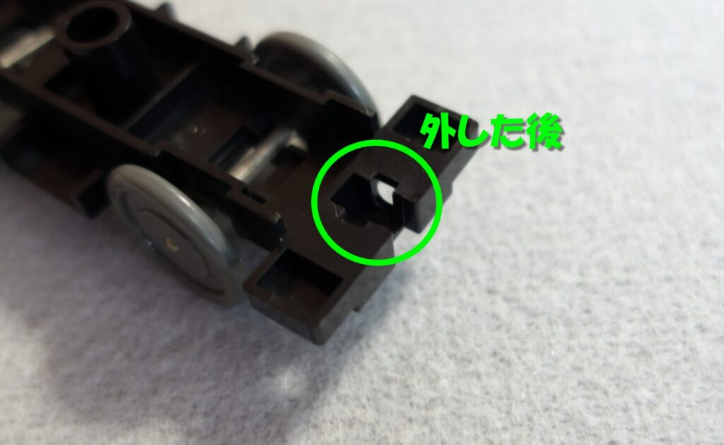 壊れたパーツを外し終わった, 交換, パッケージ, プラレール, 連結パーツ, フック, リング, タカラトミー, おもちゃ修理, スペアパーツ, 購入レビュー